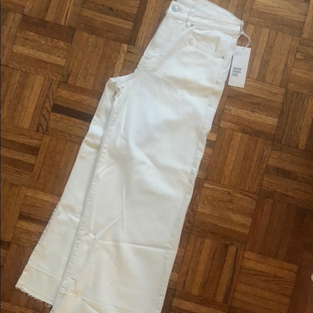 White culottes brand new!